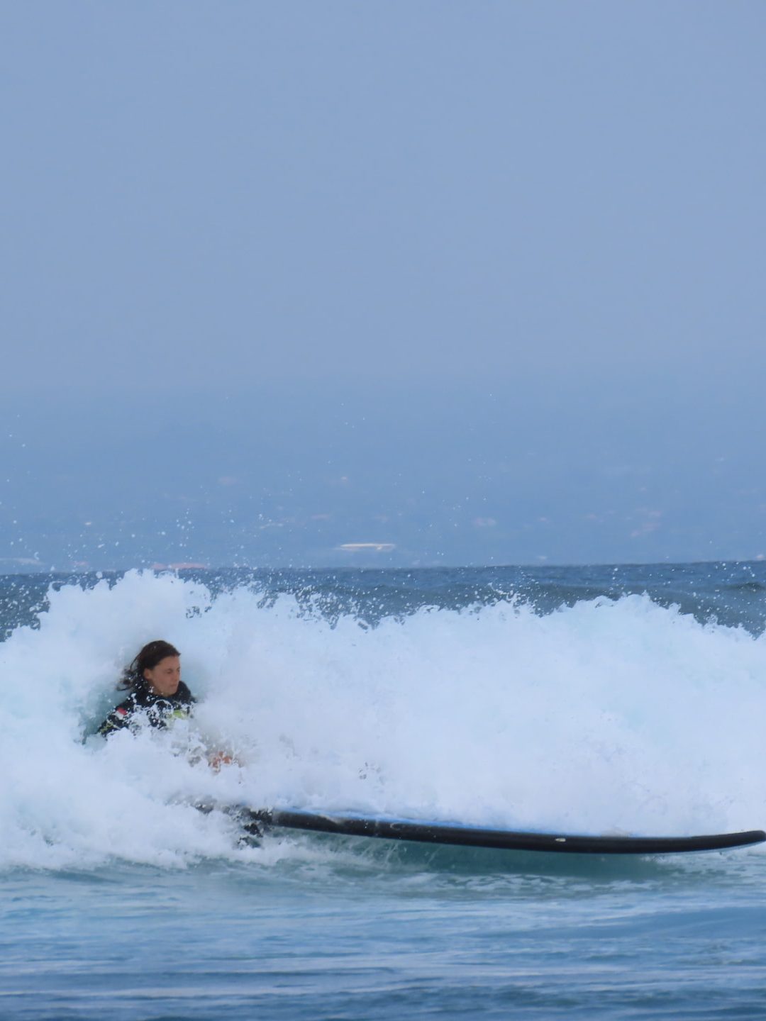 La vague, et le frisson.